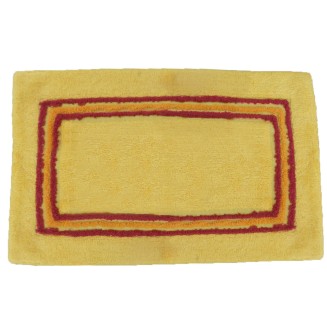 Ταπέτο Μπάνιου 50x80 Viopros Stripes Κίτρινο